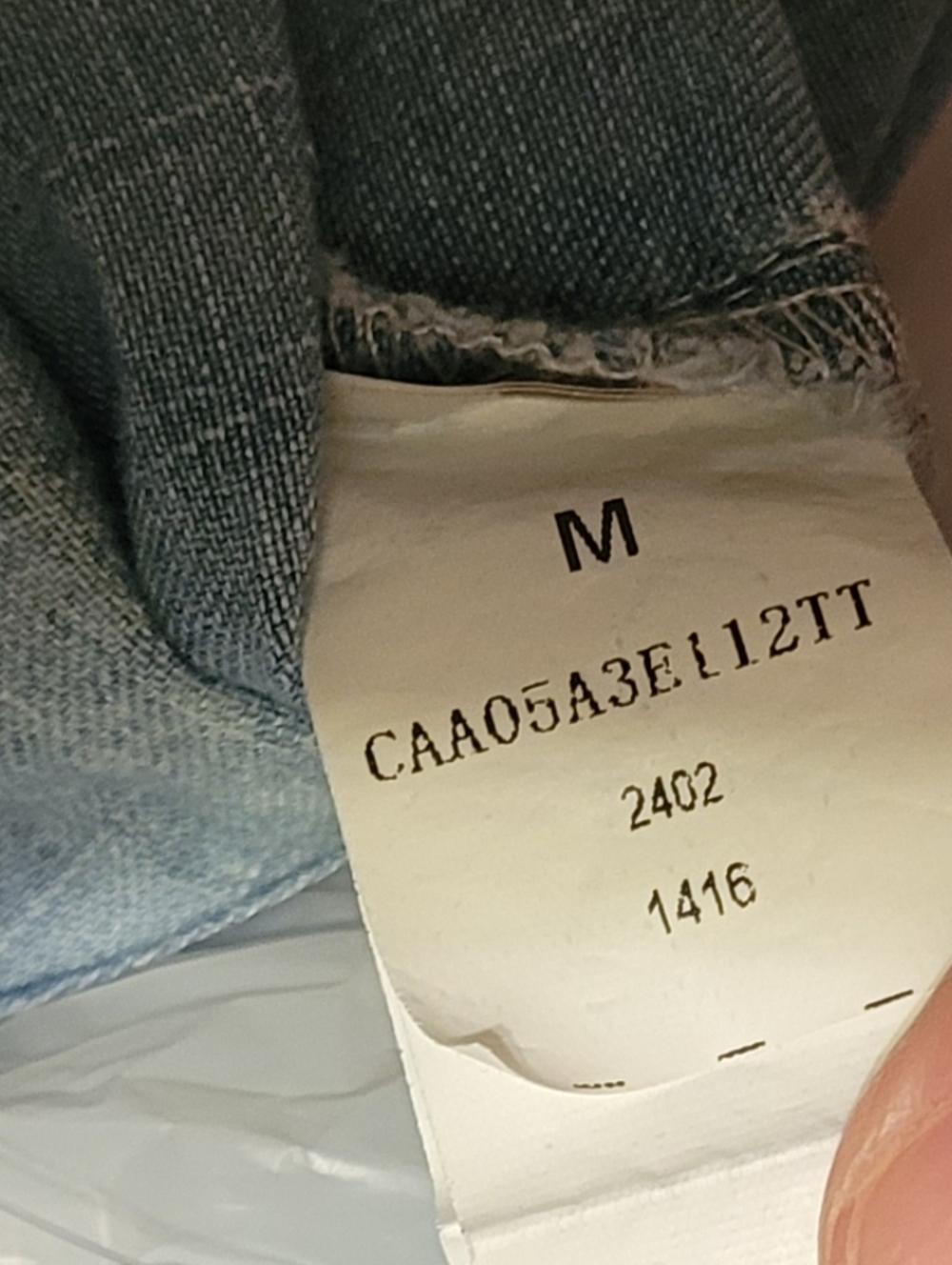 NWT Cupshe Denim Dress M - Picture 4 of 4